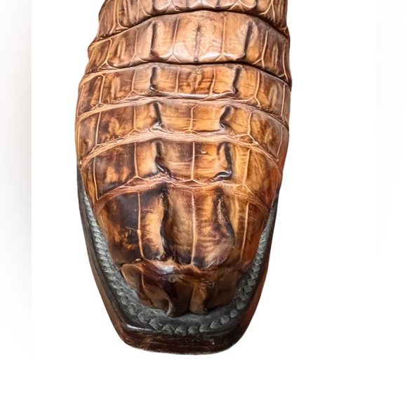 Lucchese Classics Hornback Caiman Boots 12 D - Picture 4 of 13